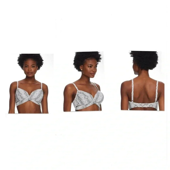 Coco Reef Diamond Head Wrap Underwire Bikini Top Size 40/42D - Picture 1 of 8